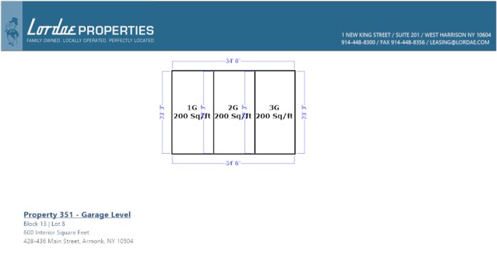 Floorplan showing all individual units on 2nd Floor